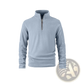 Men's Quarter Zip Polar Fleece Pullover Hoodie