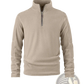 Men's Quarter Zip Polar Fleece Pullover Hoodie