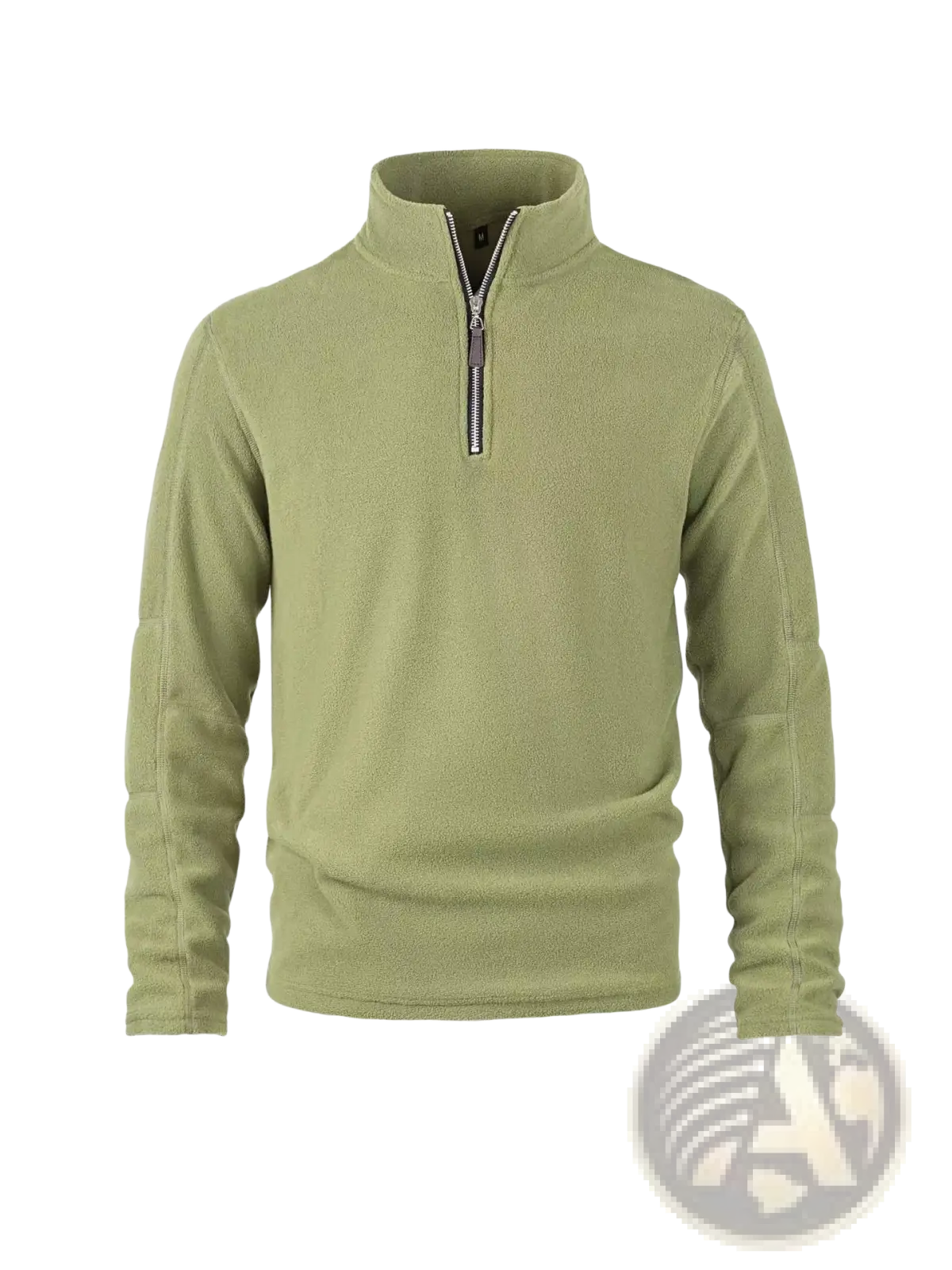 Men's Quarter Zip Polar Fleece Pullover Hoodie