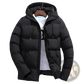 Men's Quilted Cotton Hooded Puffer Jacket