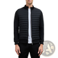 Men's Quilted Lightweight Bomber Jacket with Stand Collar