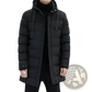 Men's Quilted Windproof Hooded Puffer Jacket