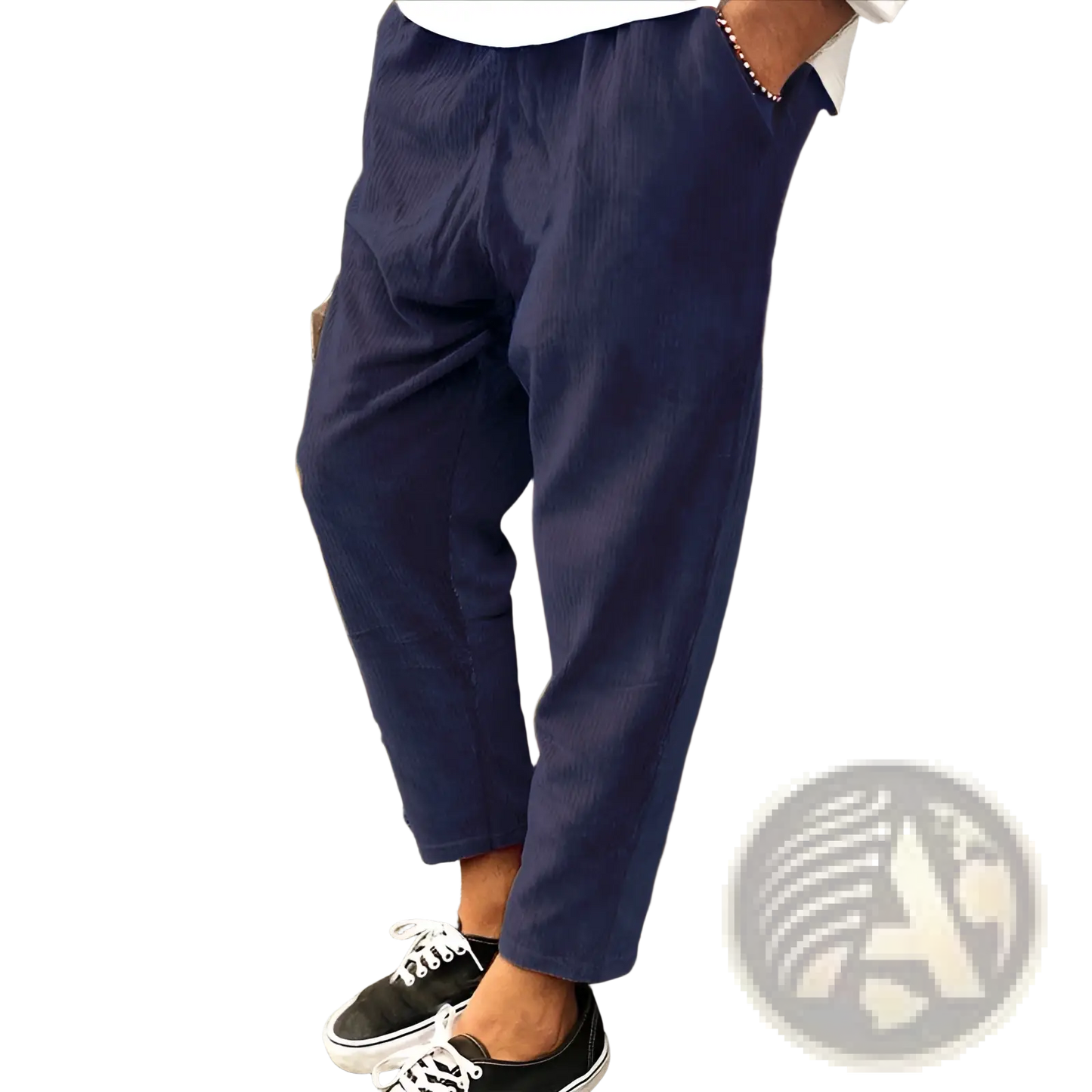 Men's Relaxed Fit Corduroy Jogger Trousers
