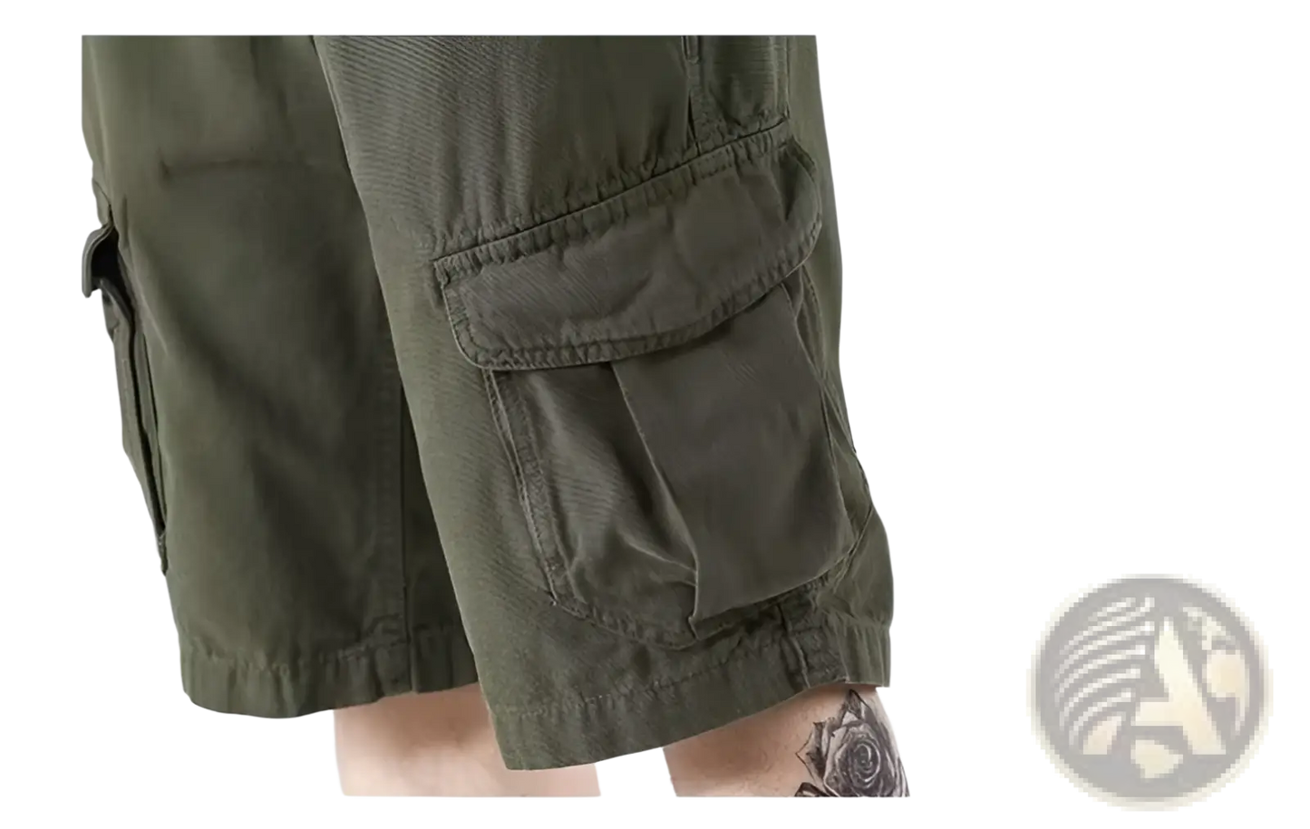 Men's Relaxed Fit Multi Pocket Cargo Shorts
