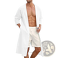 Men's Relaxed Fit Open Front Kimono Cardigan