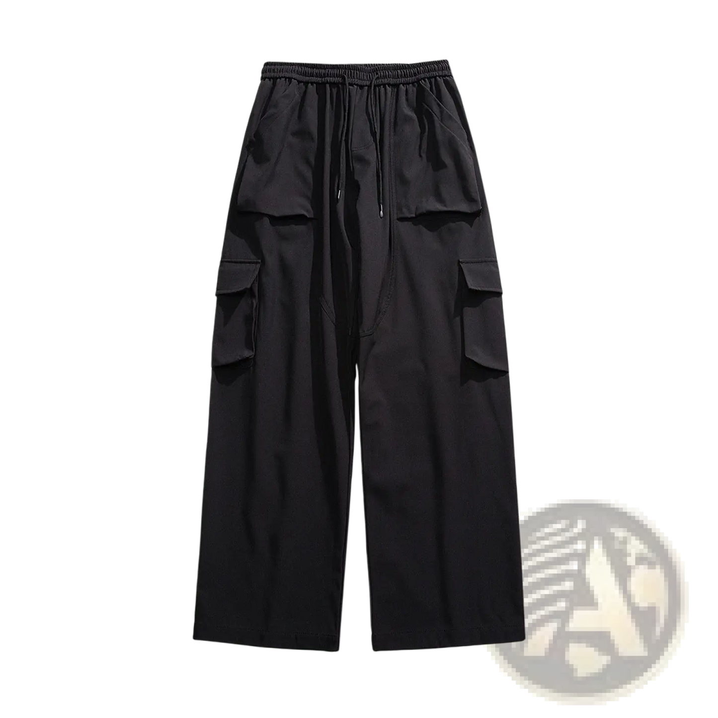 Men's Relaxed Straight Leg Cargo Track Pants