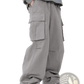 Men's Relaxed Straight Leg Cargo Track Pants