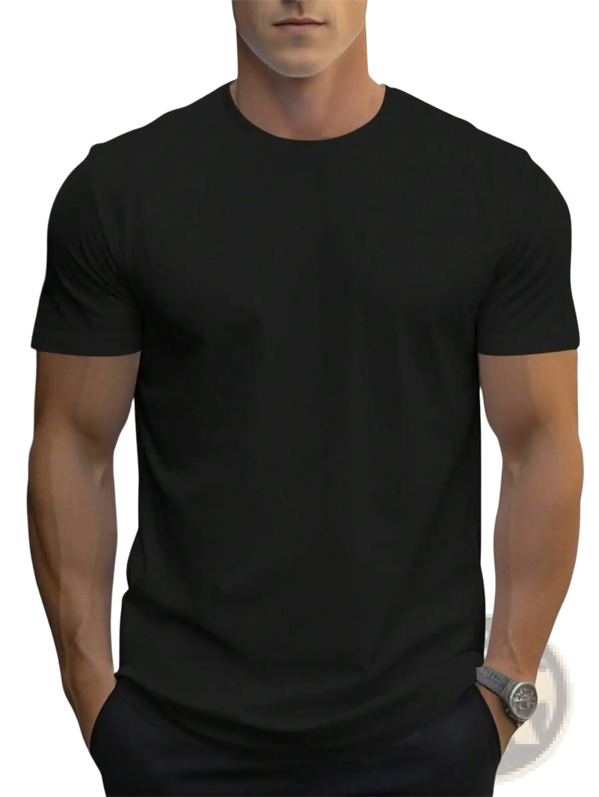 Men's Retro Linen Blend Loose Fit Short Sleeve t Shirt