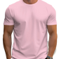 Men's Retro Linen Blend Loose Fit Short Sleeve t Shirt