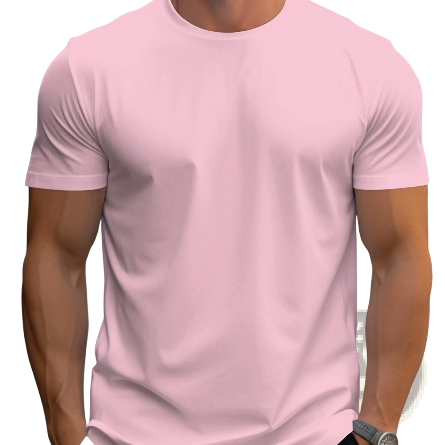 Men's Retro Linen Blend Loose Fit Short Sleeve t Shirt