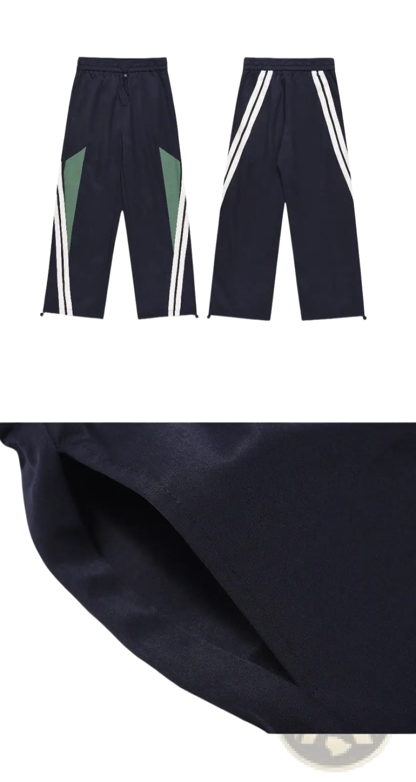 Men's Retro Striped Athletic Track Pants