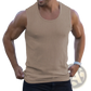 Men's Ribbed Cotton Slim Fit Knit Tank Top
