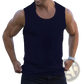 Men's Ribbed Cotton Slim Fit Knit Tank Top