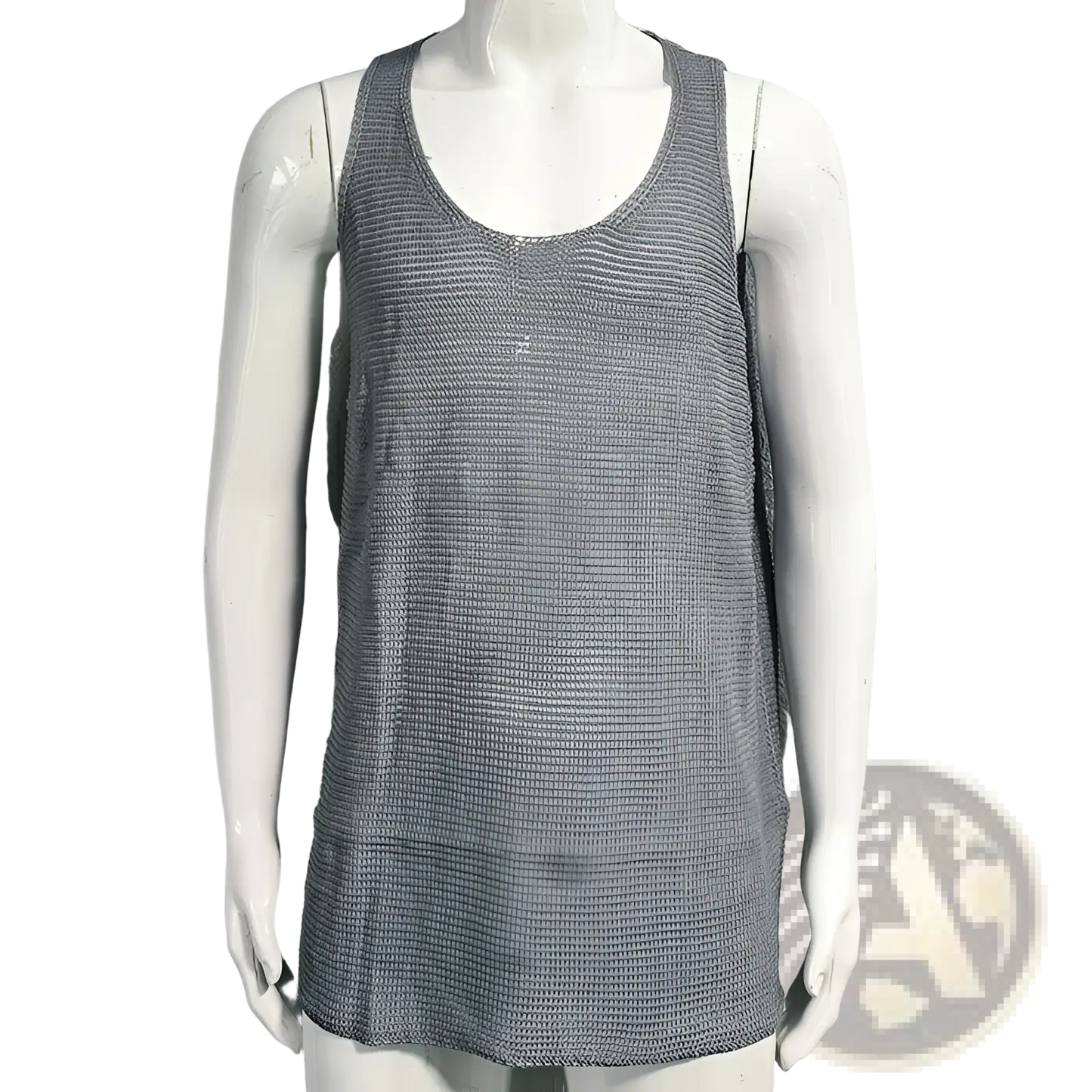 Men's Ribbed Knit Scoop Neck Sleeveless Vest