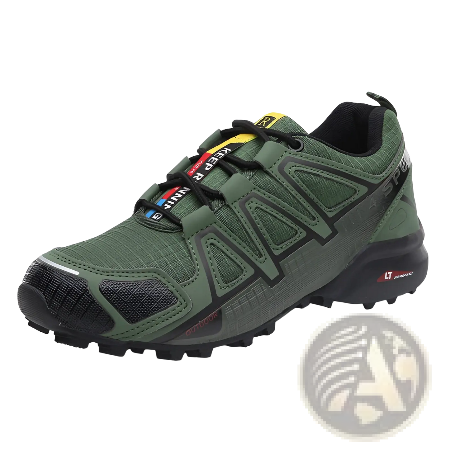 Men's Rugged Breathable Trail Running and Hiking Shoes