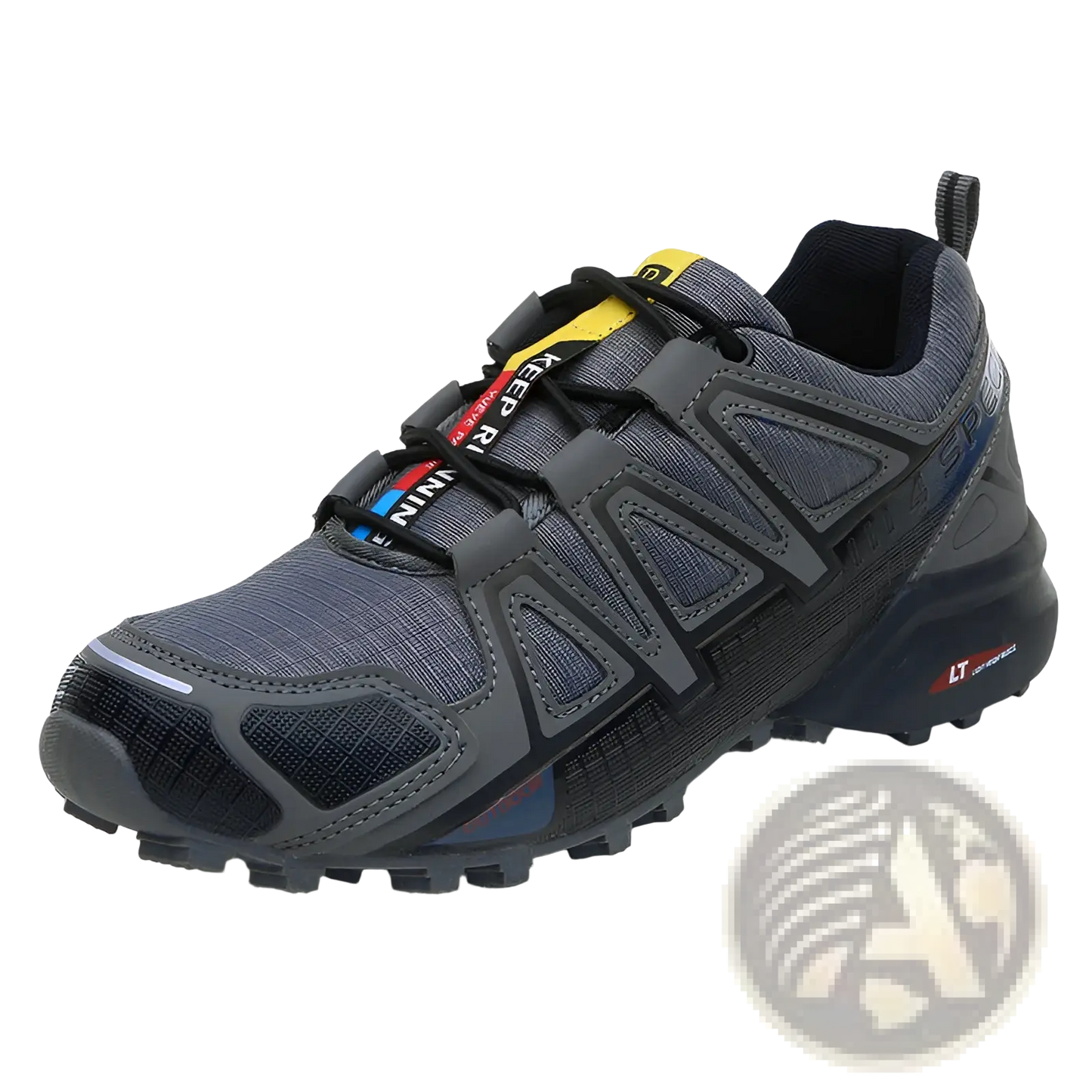 Men's Rugged Breathable Trail Running and Hiking Shoes