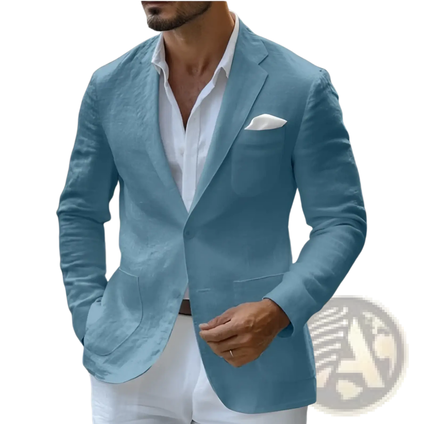 Men's Slim Fit Business Casual Plaid and Solid Blazers