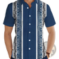 Men's Slim Fit Korean Style Short Sleeve Printed Summer Shirt