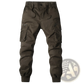 Men's Slim Fit Multi Pocket Cotton Cargo Work Pants