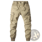 Men's Slim Fit Multi Pocket Cotton Cargo Work Pants
