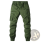 Men's Slim Fit Multi Pocket Cotton Cargo Work Pants