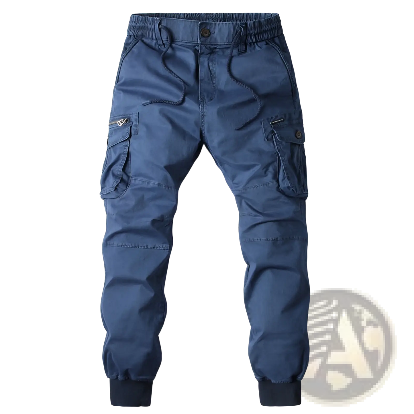 Men's Slim Fit Multi Pocket Cotton Cargo Work Pants