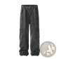 Men's Slim Fit Multi Pocket Cotton Denim Cargo Overalls
