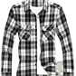 Men's Slim Fit Plaid Flannel Button Up Shirt