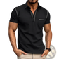 Men's Slim Fit Short Sleeve Henley and Polo Shirts