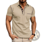 Men's Slim Fit Short Sleeve Henley and Polo Shirts