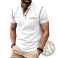 Men's Slim Fit Short Sleeve Henley and Polo Shirts