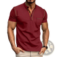 Men's Slim Fit Short Sleeve Henley and Polo Shirts