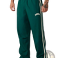 Men's Slim Fit Striped Athletic Track Pants