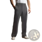 Men's Slim Fit Waffle Knit Straight Leg Business Trousers