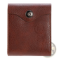 Men's Slim Rfid Blocking Brown Pu Leather Bifold Wallet