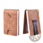 Men's Slim Rfid Blocking Pop Up Wallet with Money Clip