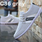 Men's Breathable Soft Sole Canvas Leisure Sneakers