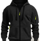 Men's Sport Casual Fleece Lined Zipper Hoodie Jacket