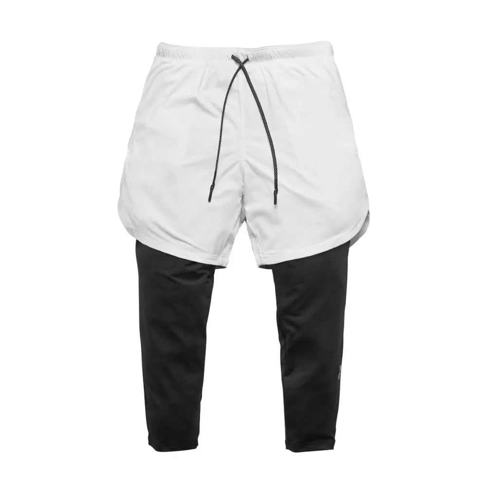 Men's Camouflage Quick Dry 2-in-1 Training Shorts