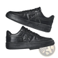 Men's Star Emblem Thick Sole Leather Sneakers