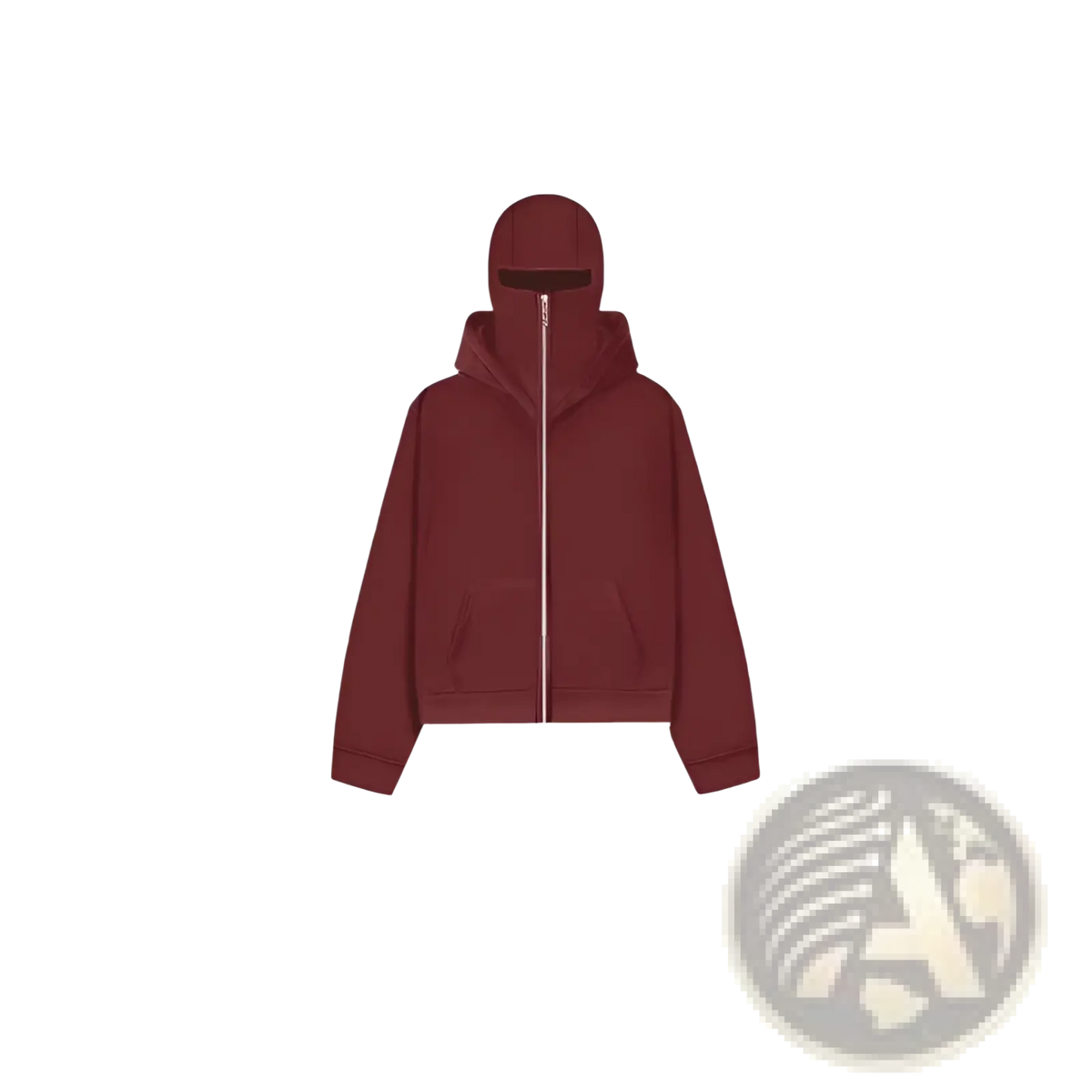 Men's Streetwear Hooded Fleece Zip Up Baseball Jacket