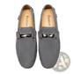 Men's Suede Horsebit Loafers Handmade Gommino Shoes