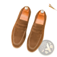 Men's Suede Leather Loafers Slip on Business Shoes