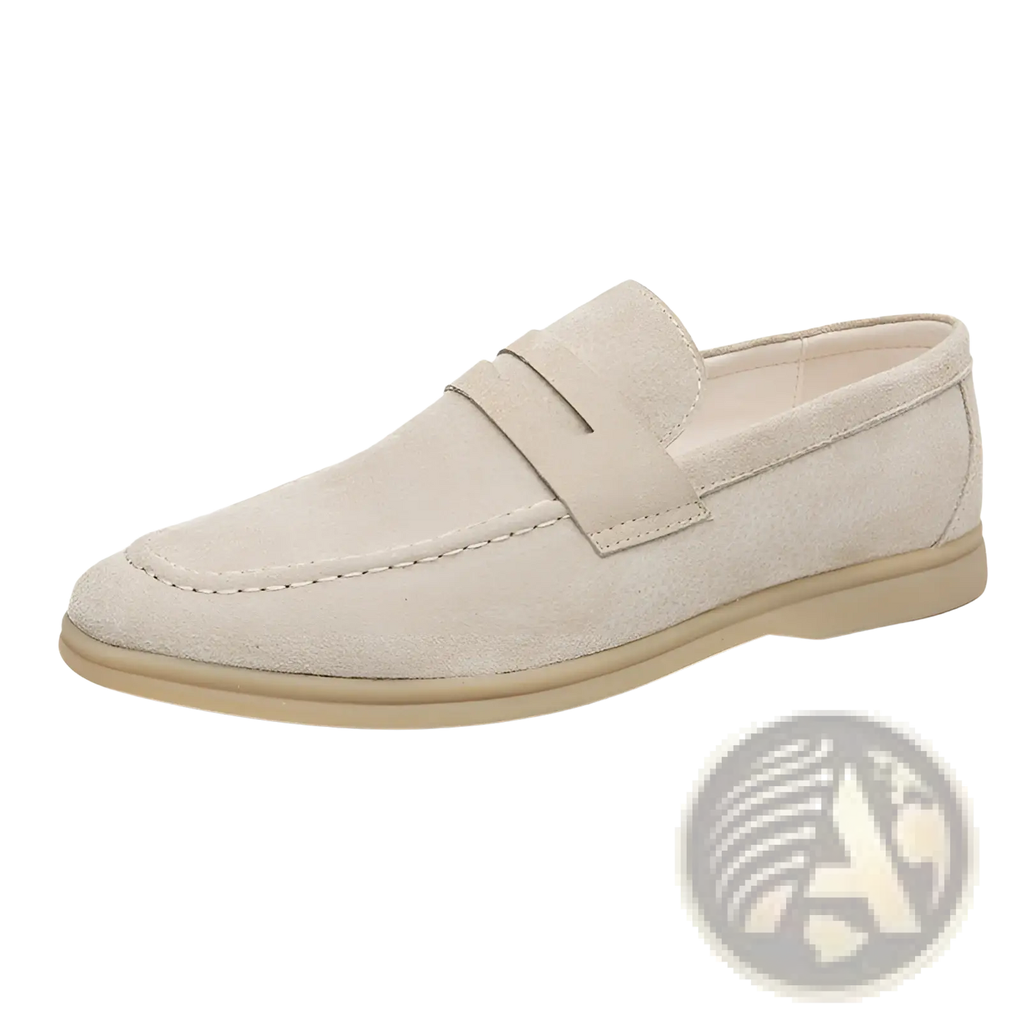 Men's Suede Leather Loafers Slip on Casual Shoes
