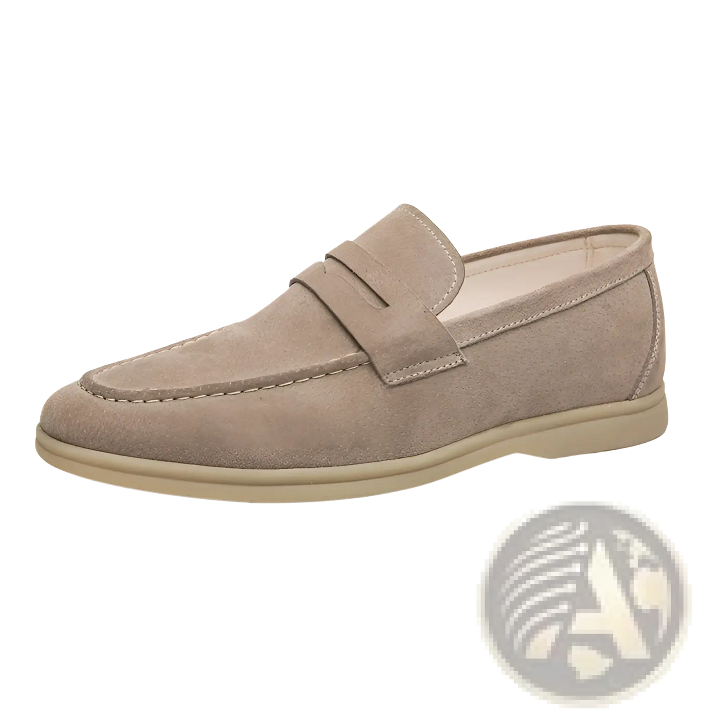 Men's Suede Leather Loafers Slip on Casual Shoes