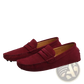 Men's Suede Moccasin Loafers with Rubber Sole