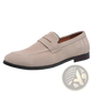 Men's Suede Penny Loafers Trendy Slip on Shoes