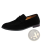 Men's Suede Penny Loafers Trendy Slip on Shoes