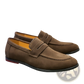 Men's Suede Penny Loafers Trendy Slip on Shoes