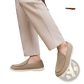 Men's Suede Slip on Loafers with Rubber Sole